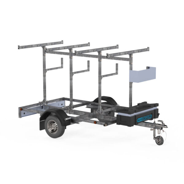 Steigeraanhanger + Alumexx rolsteiger 135x250x8.2 - Afbeelding 3