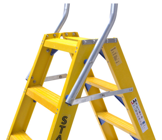Professionele dubbele kunststof trap - Afbeelding 7
