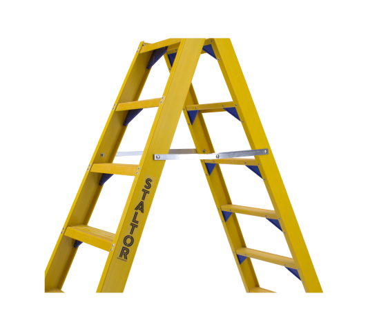 Professionele dubbele kunststof trap - Afbeelding 4