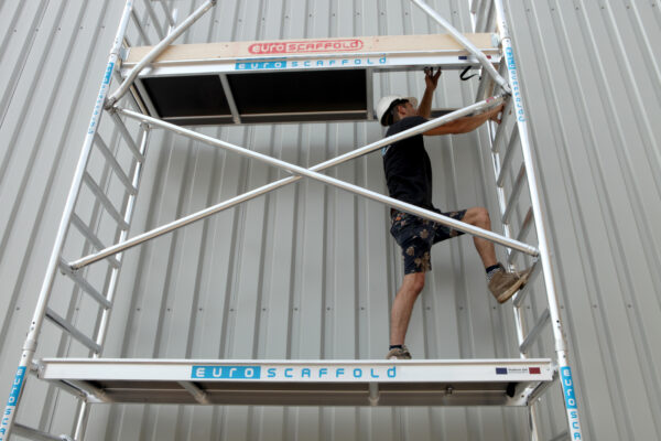 Rolsteiger met voorloop leuning 135 x 305 - Afbeelding 2
